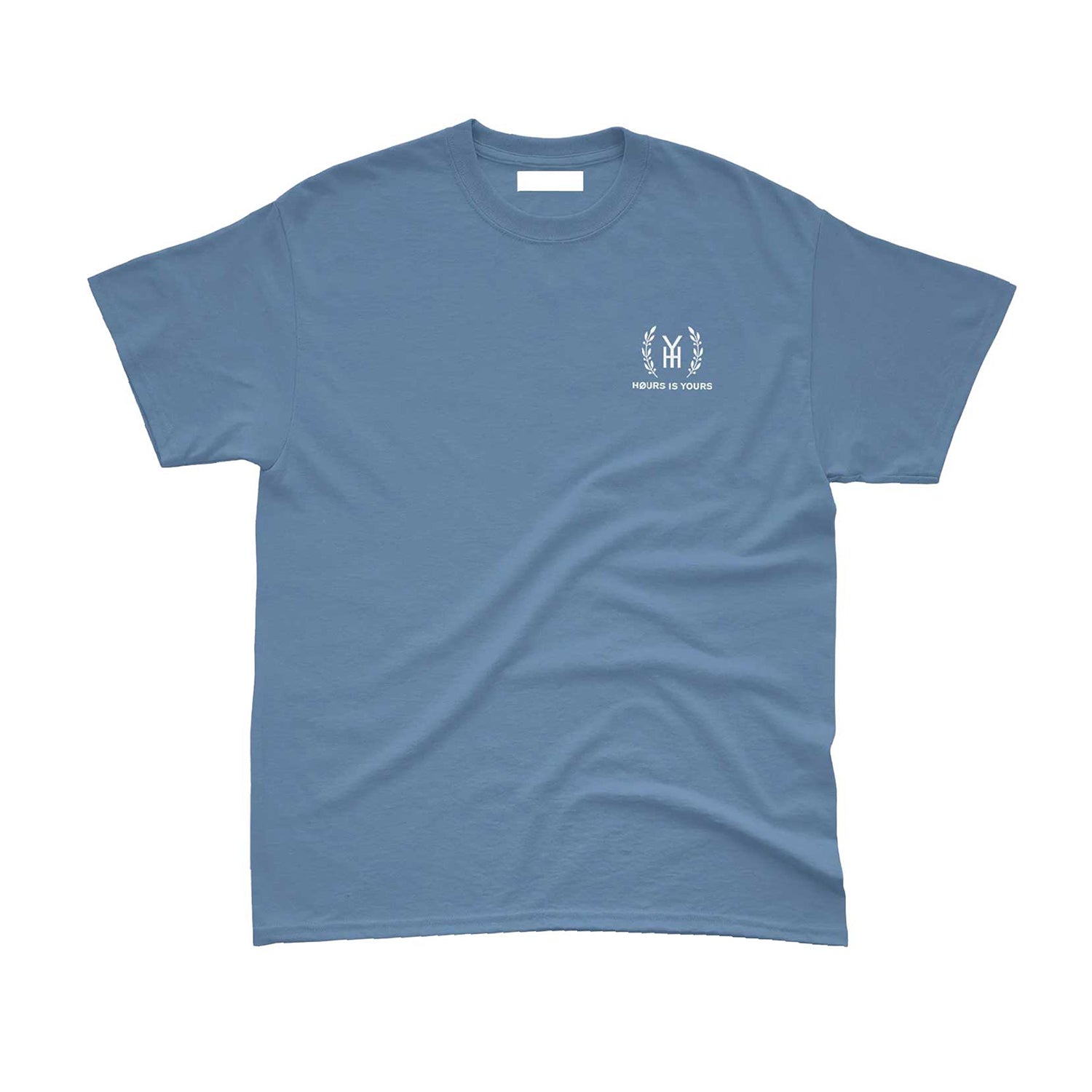 Camiseta Hours Is Yours Monogram Modern Blue