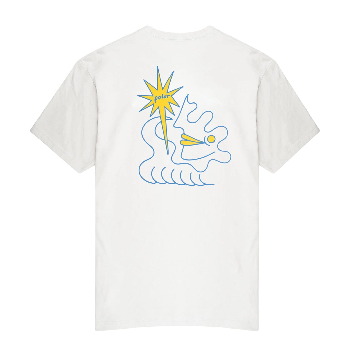 Camiseta Poler Wavy White