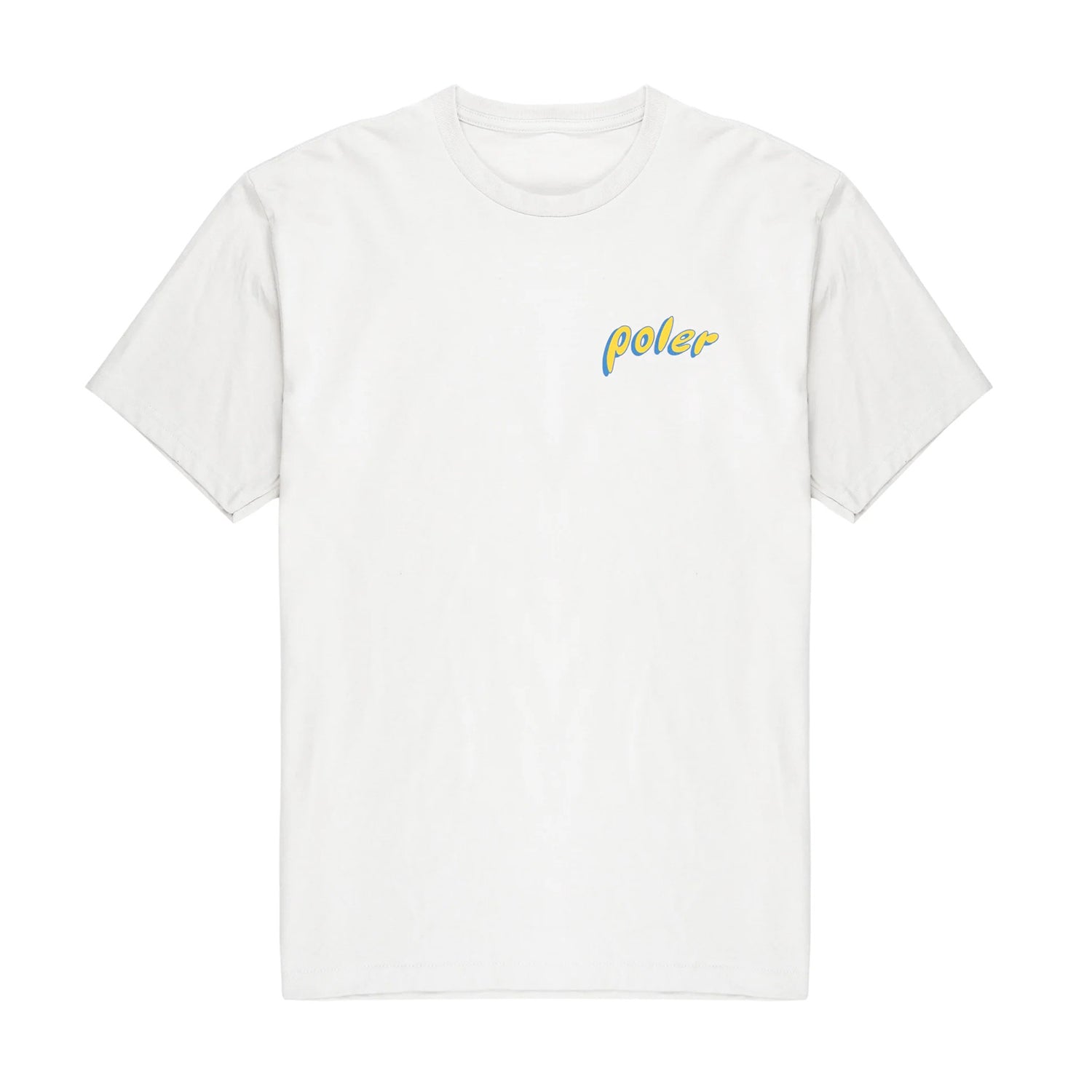 Camiseta Poler Wavy White