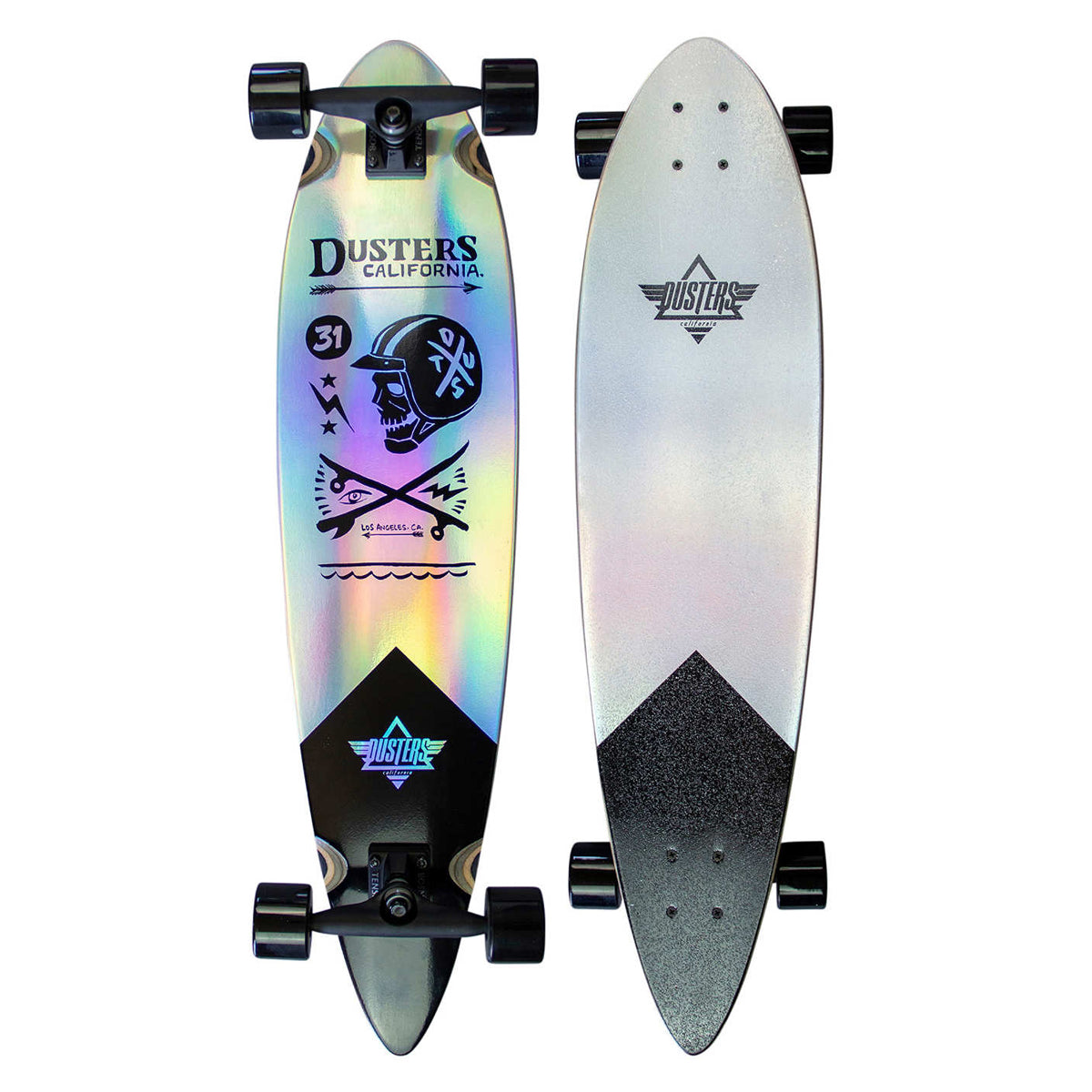 Longboard Dusters Moto Cosmic Holographic 37"