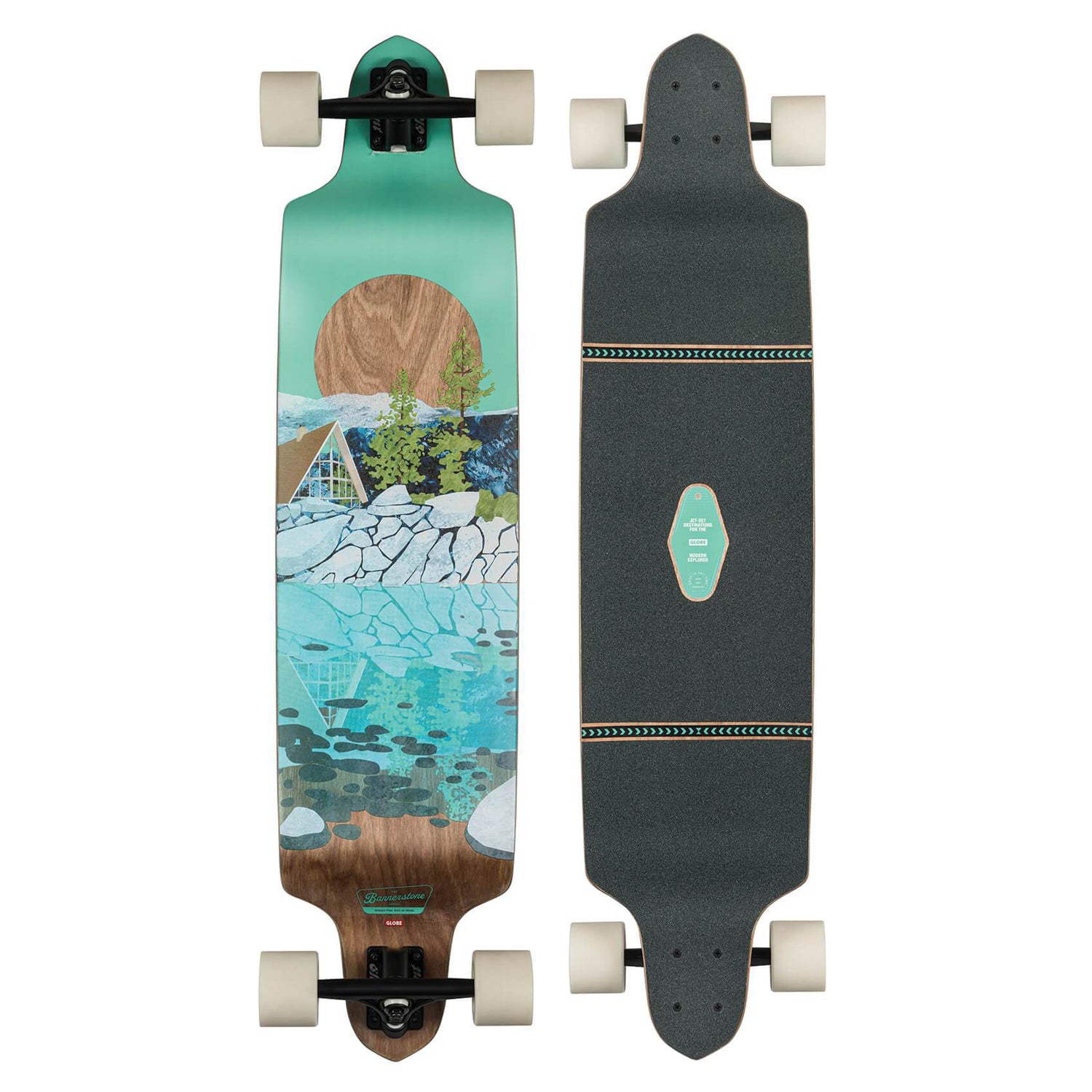 Longboard Globe Bannerstone Lodge 41"