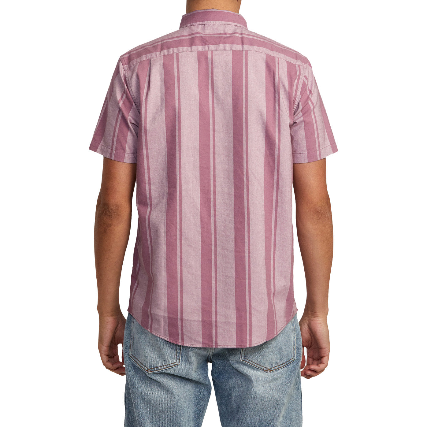 Camisa RVCA Thatll Do Stripe Lavender