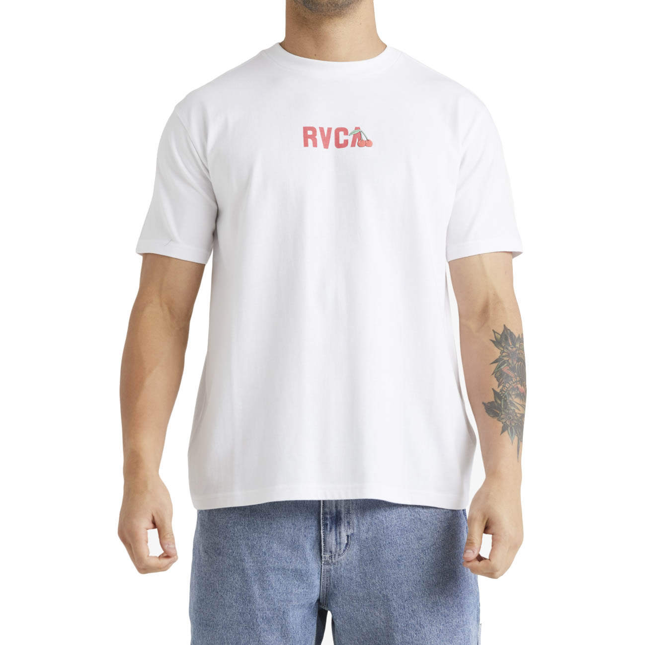 Camiseta RVCA Luke Still Life White