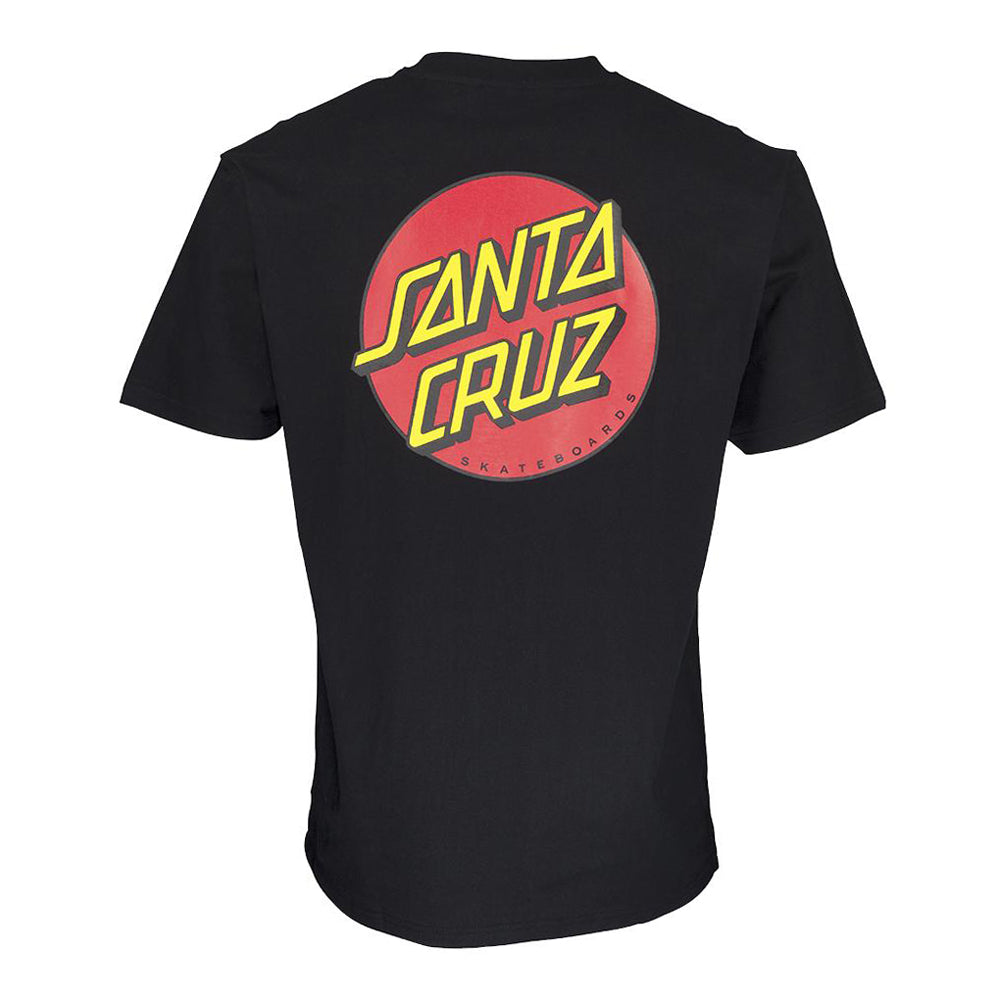 Camiseta Santa Cruz Classic Dot Chest Black