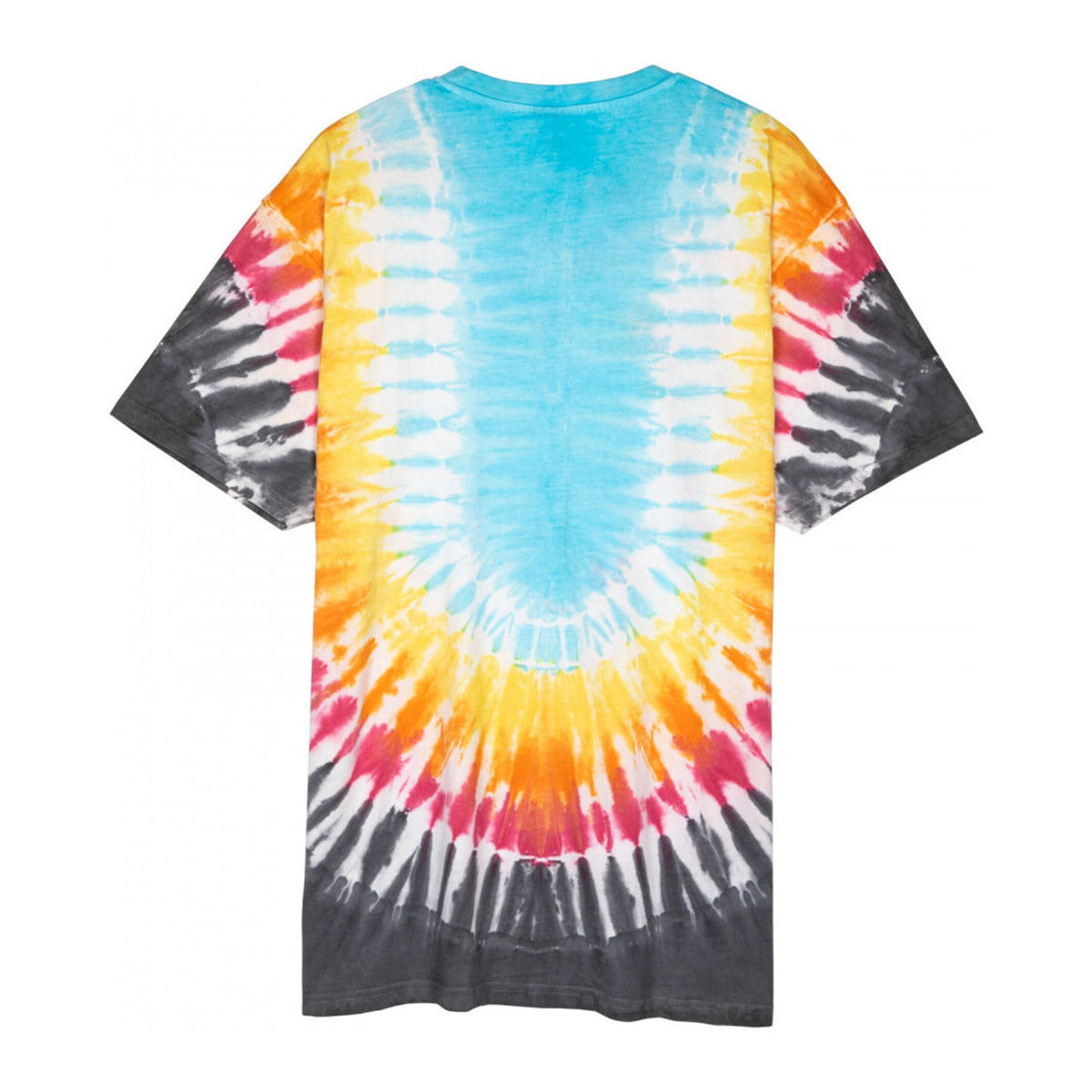 Camiseta Santa Cruz Dressen Rose Crew Three Front Black Rainbow