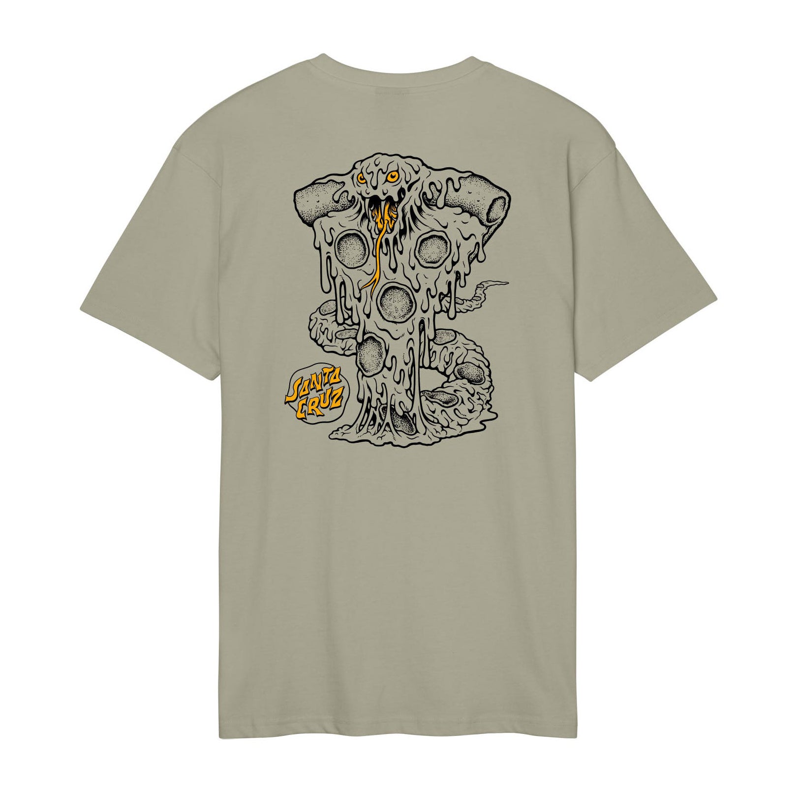 Camiseta Santa Cruz Braun Fever Dream Stone Grey