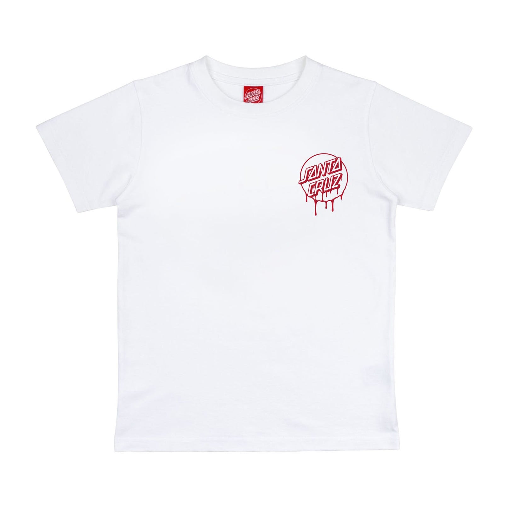 Camiseta Santa Cruz Popsicle Hand White Niño