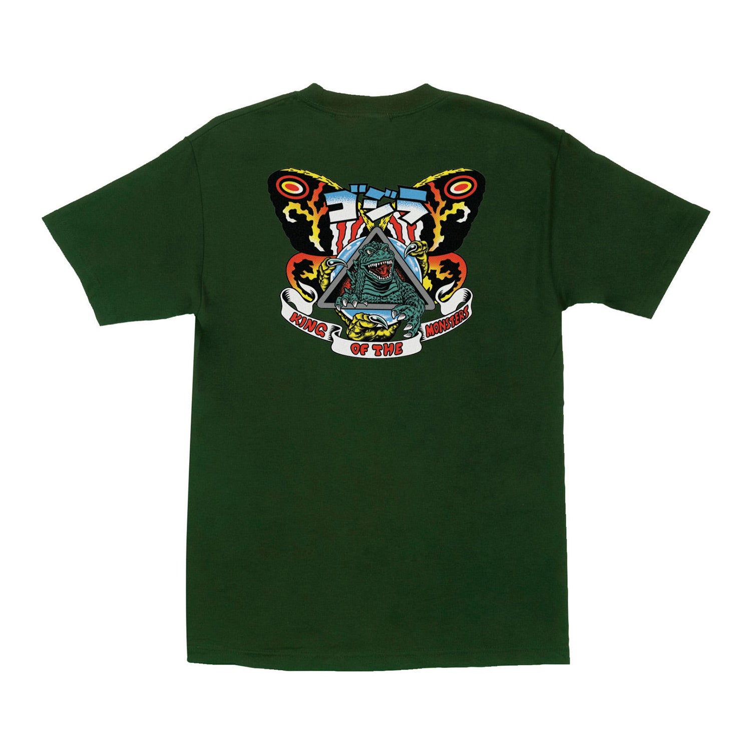 Camiseta Santa Cruz Godzilla Natas Mothra Forest