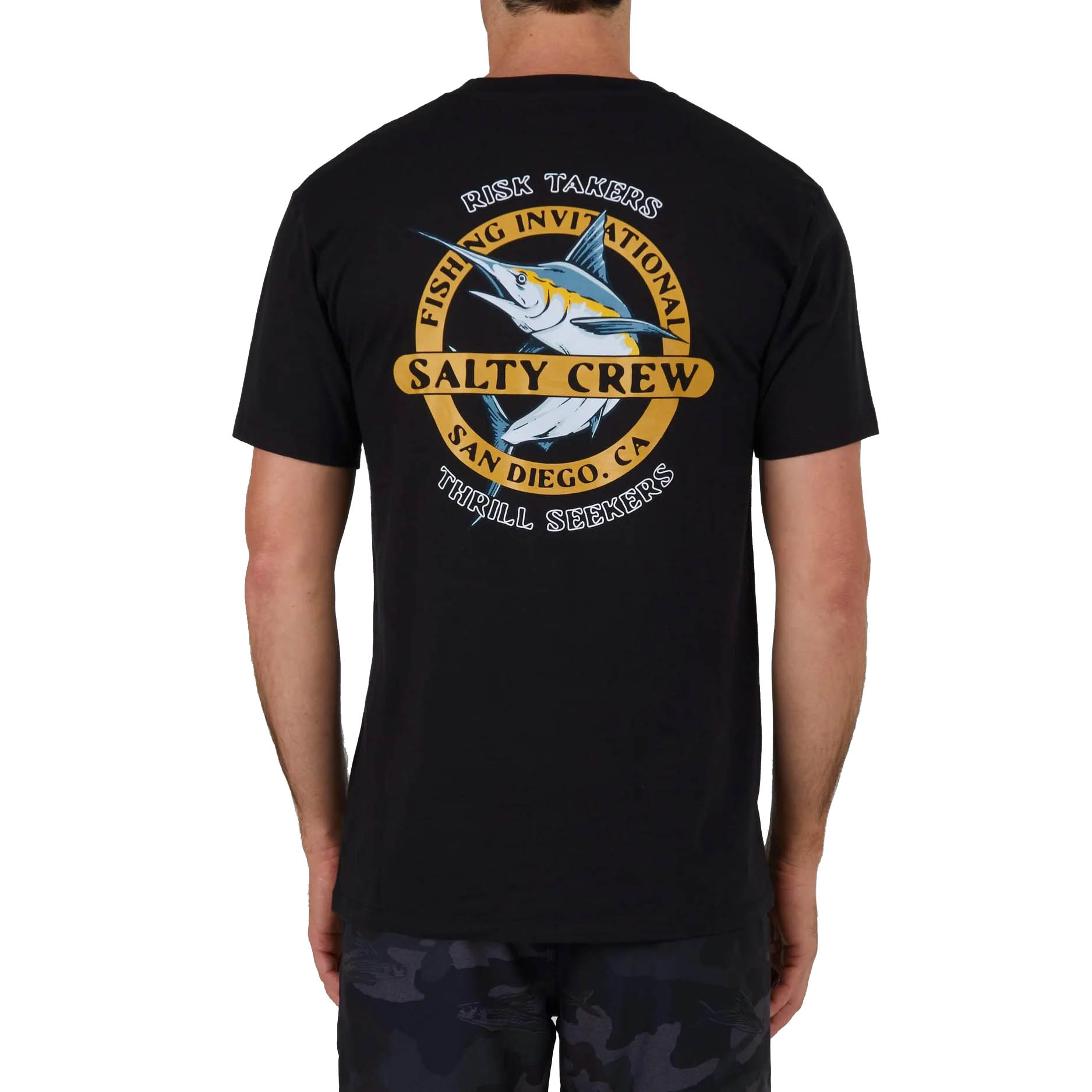 Camiseta Salty Crew Interclub Black