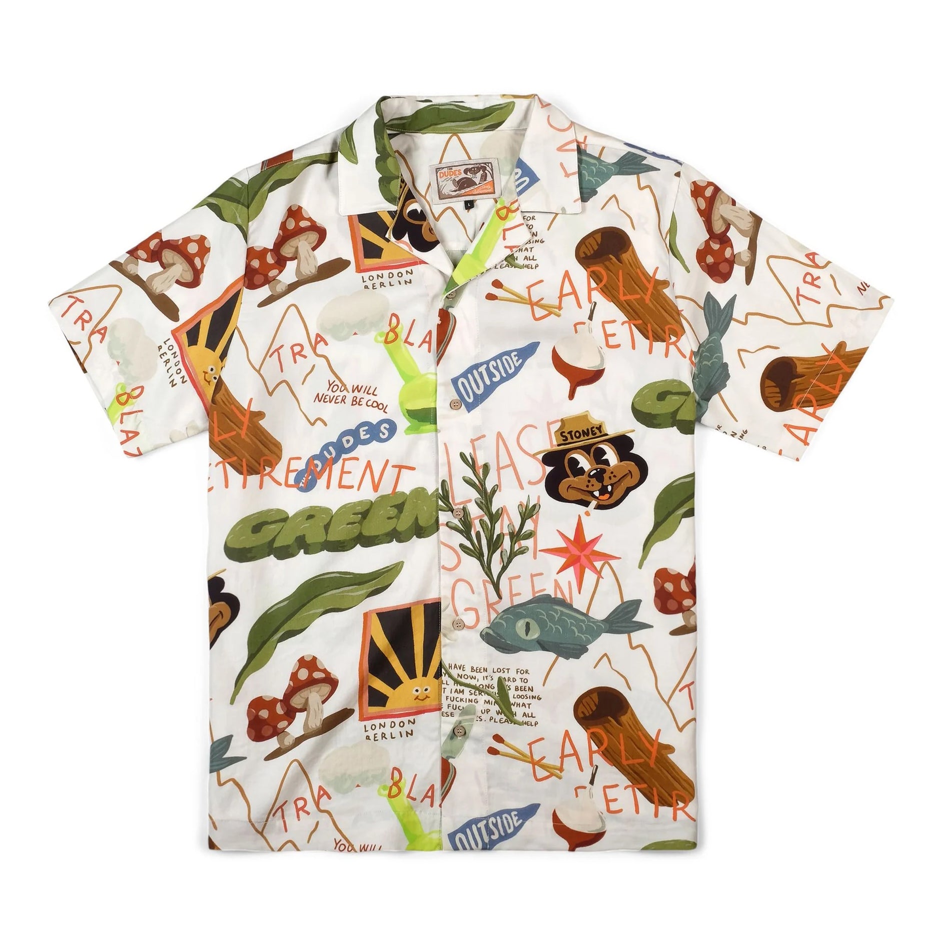 Camisa The Dudes Treasure Trail 1 Multi