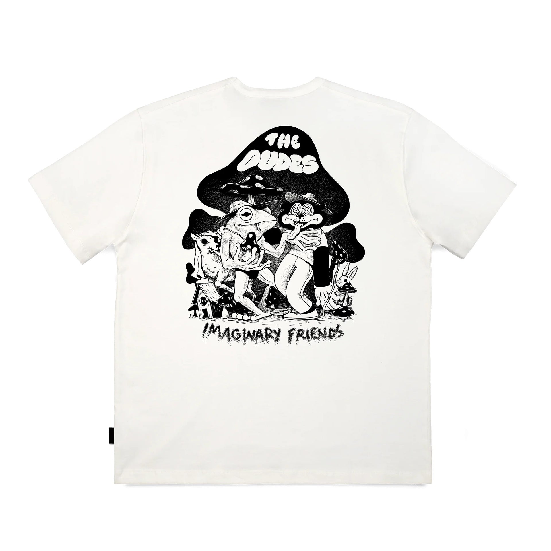 Camiseta The Dudes Imaginary Friends Off White