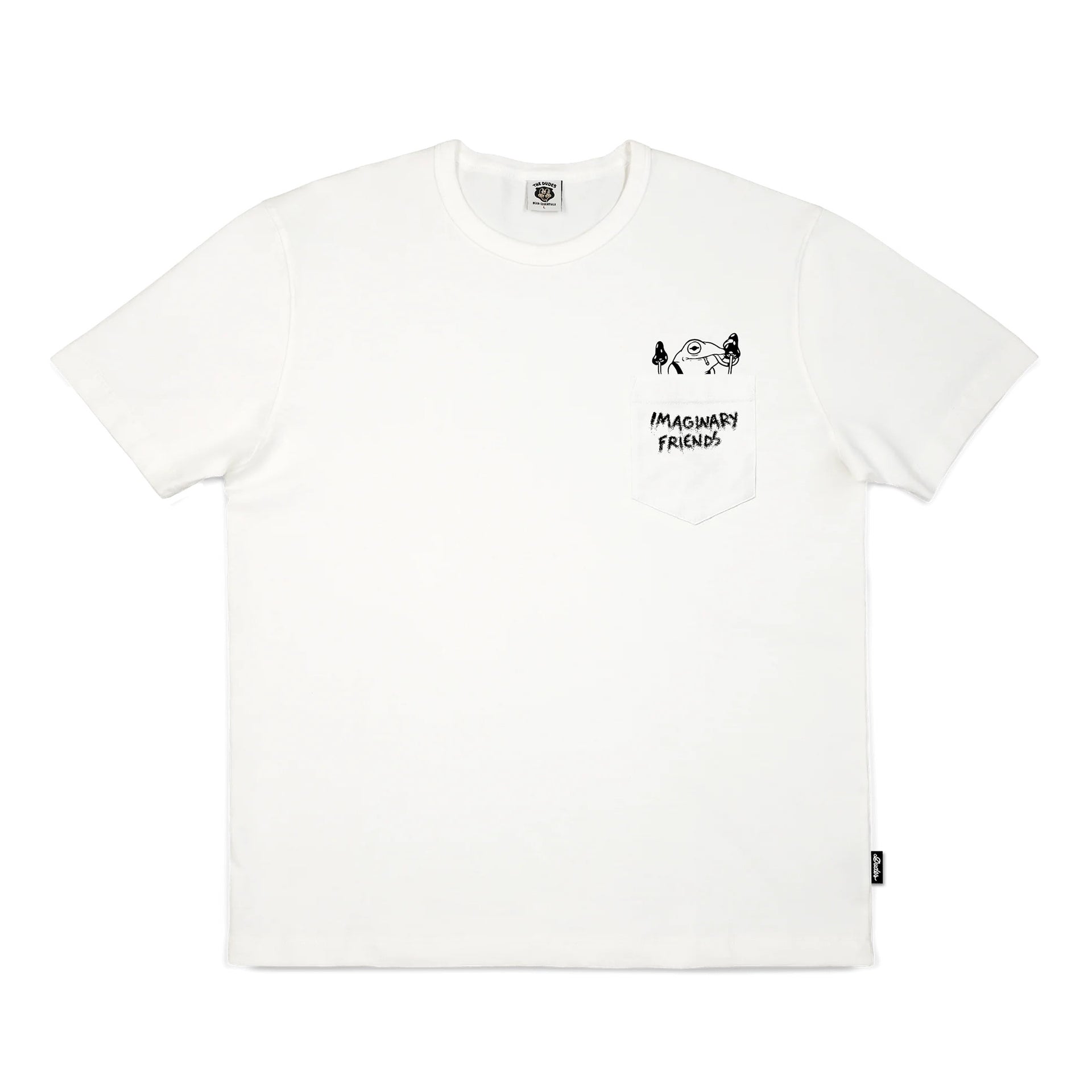 Camiseta The Dudes Imaginary Friends Off White