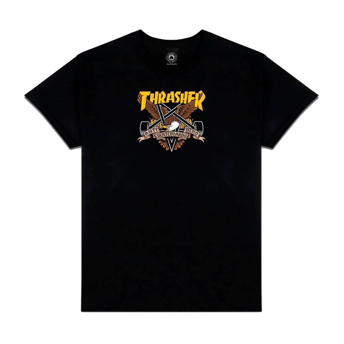 Camiseta Thrasher X Antihero Eaglegram Black