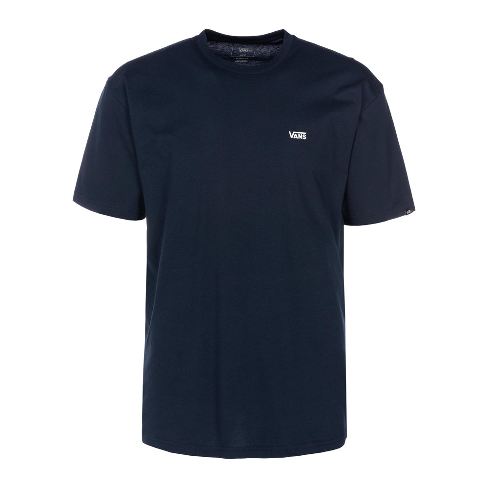 Camiseta Vans Left Chest Logo Navy White