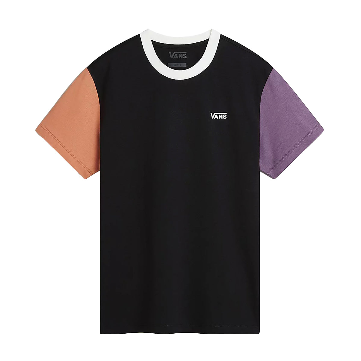 Camiseta Vans Colorblock Black Marshmallow