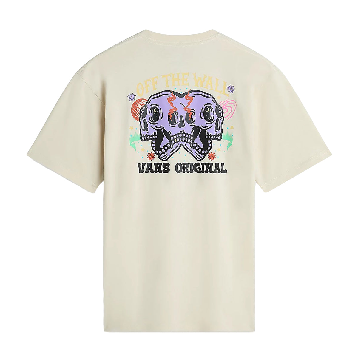 Camiseta Vans Skull Void Classic Oatmeal