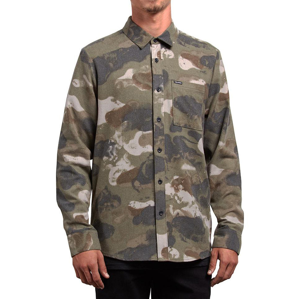 Camisa Manga Larga Volcom Dragstone Camouflage