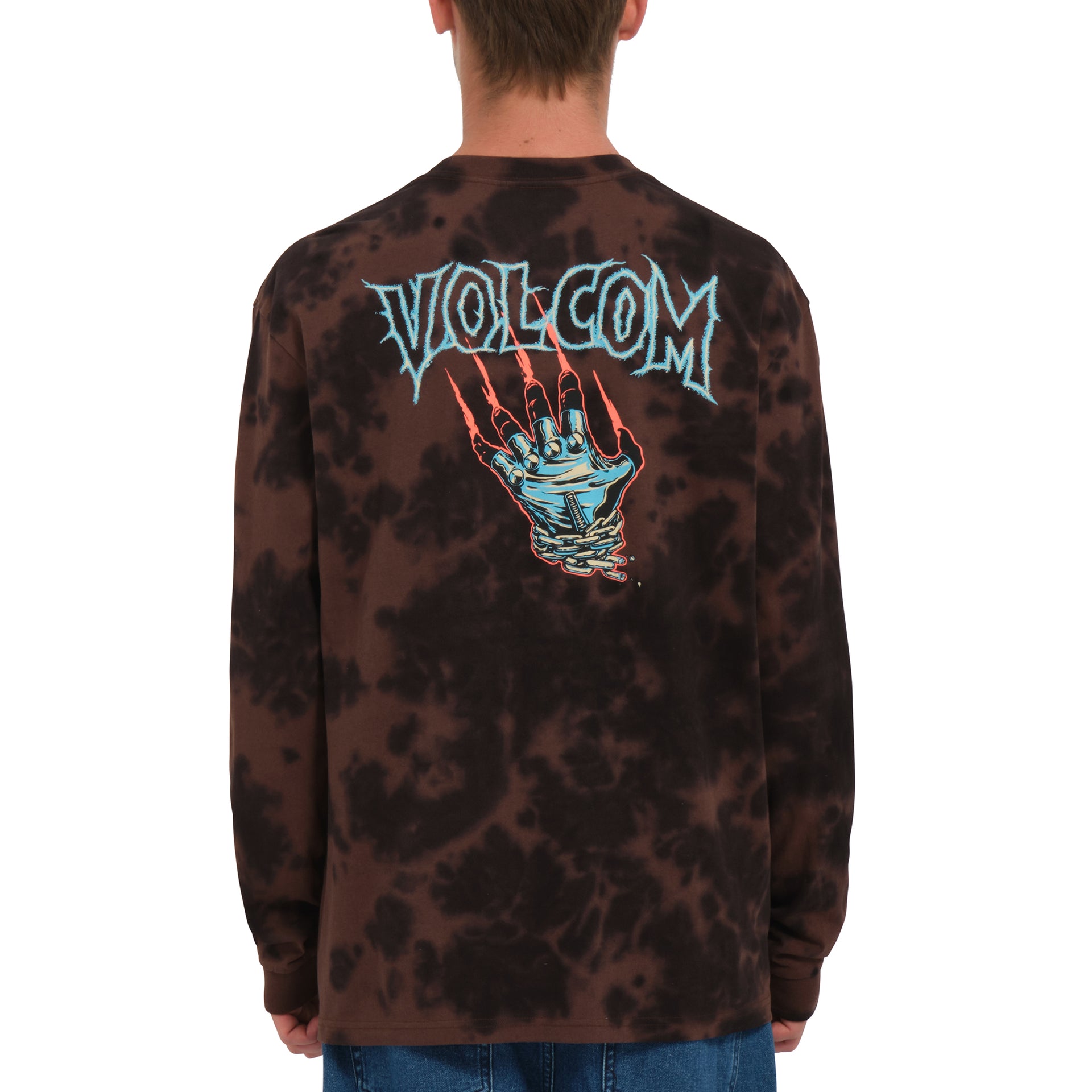 Camiseta Manga Larga Volcom Max Sherman Bitter Chocolate