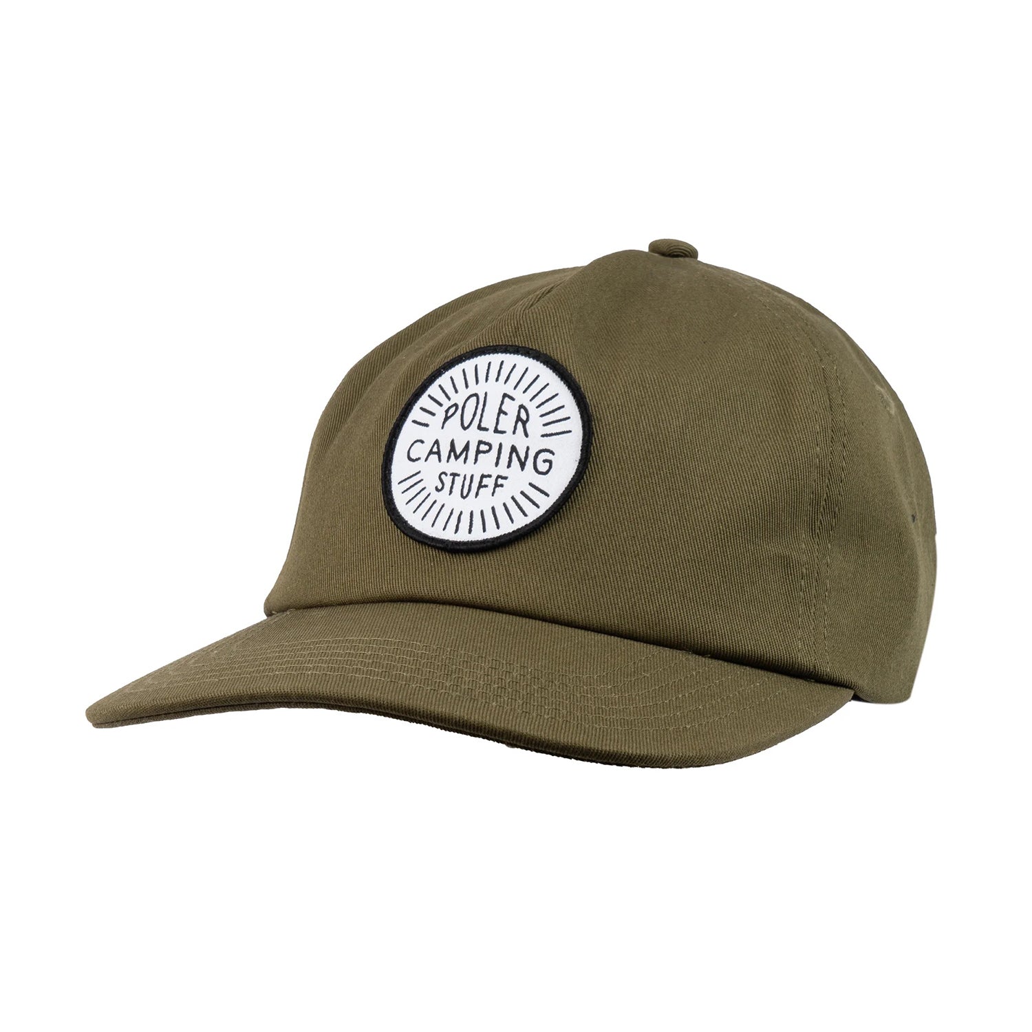 Gorra Poler Camping Stuff Patch Olive