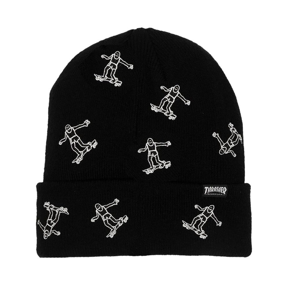 Gorro Thrasher Gonz Pattern Black