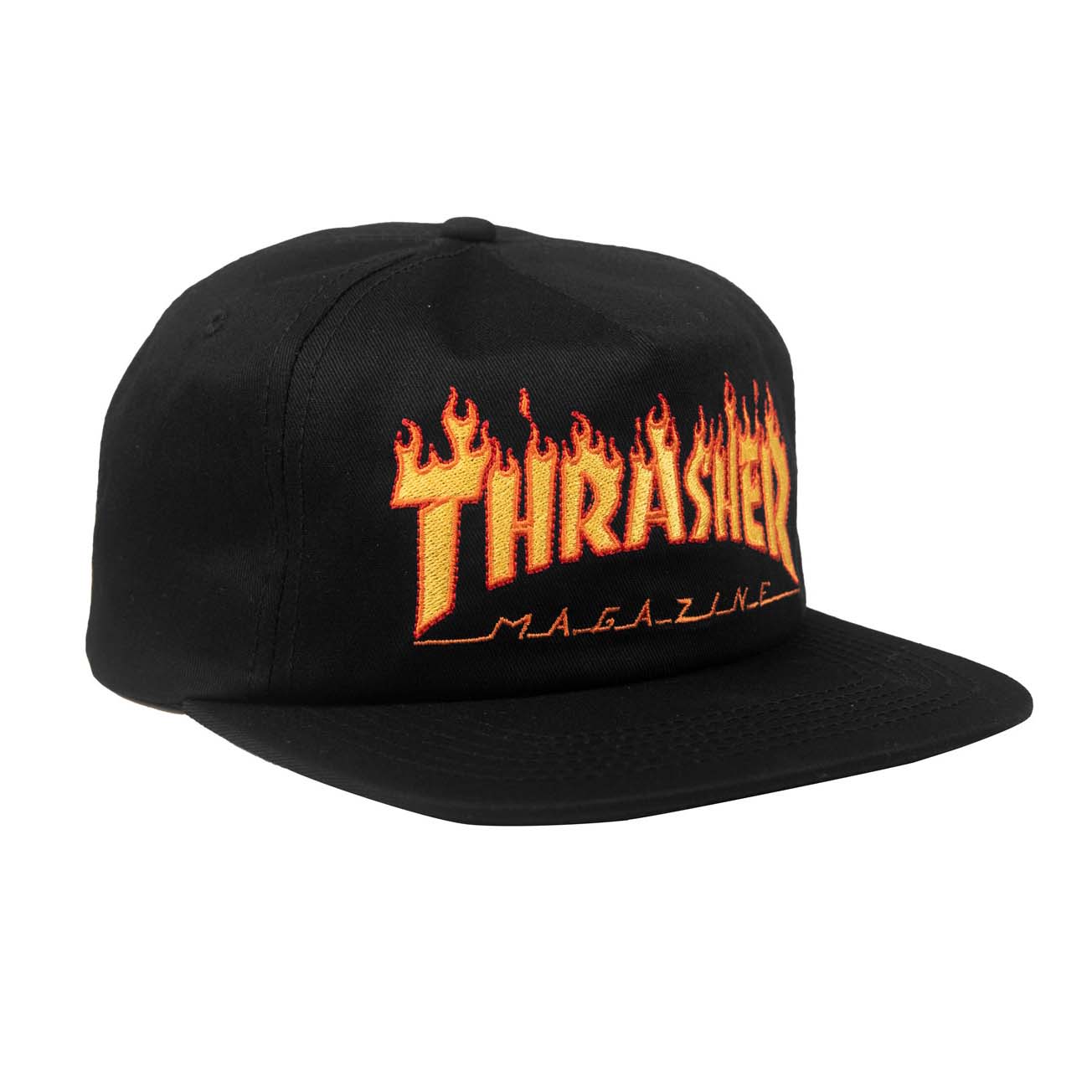 Gorra Thrasher Flame EMB Black