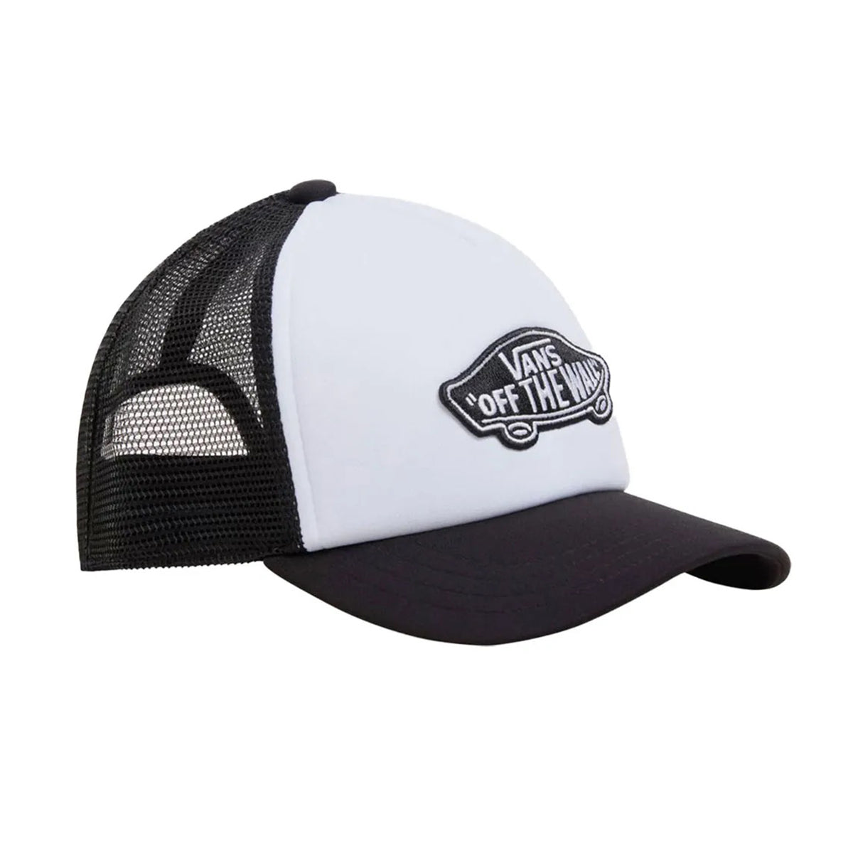 Gorra Vans Classic Patch Curved Bill Black White Niño