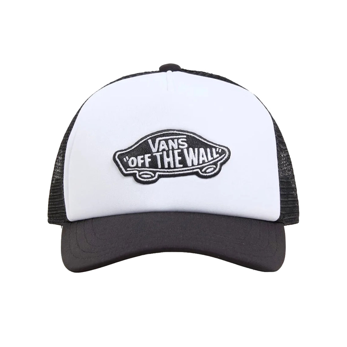 Gorra Vans Classic Patch Curved Bill Black White Niño