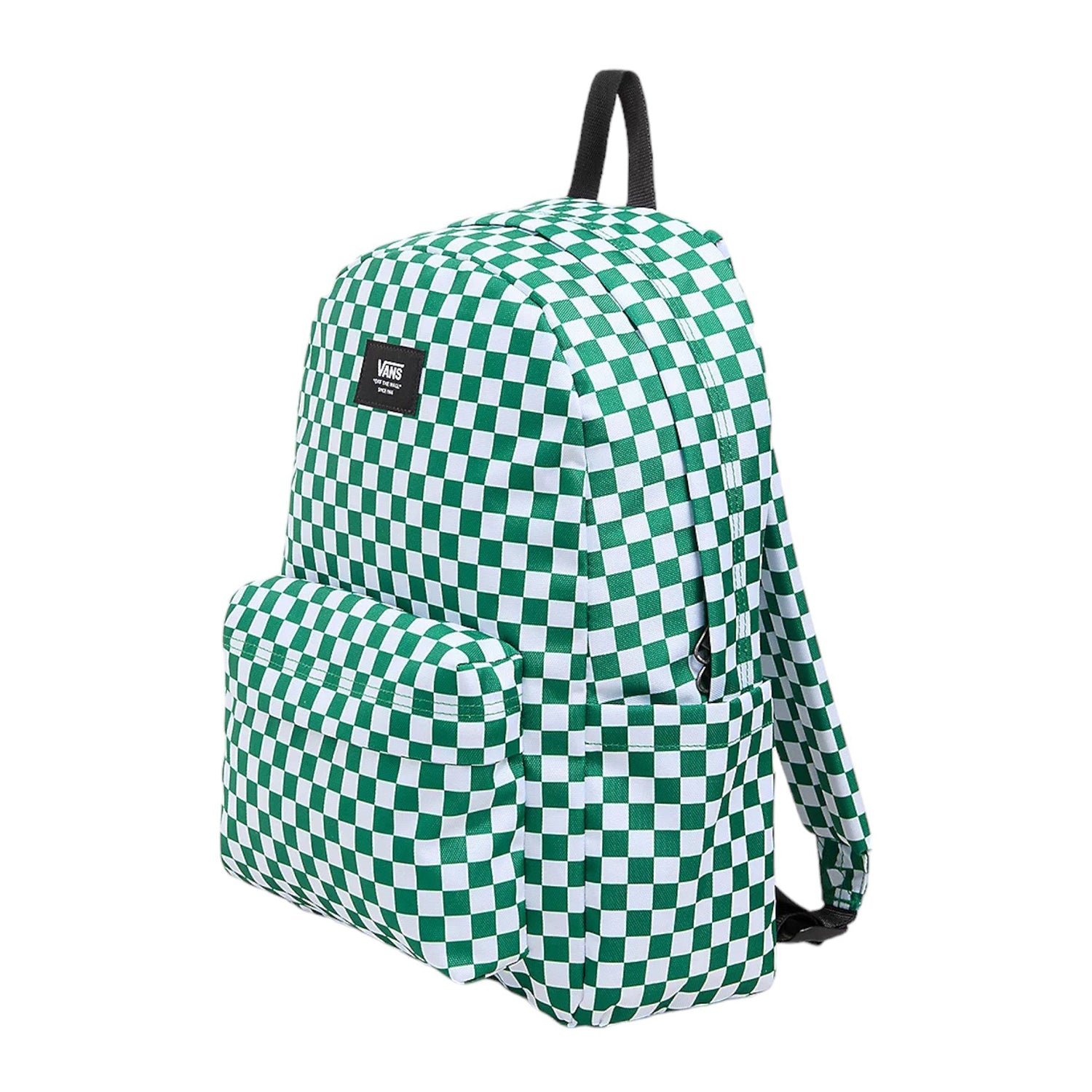 Mochila Vans Old Skool Grom Check Verdant Green