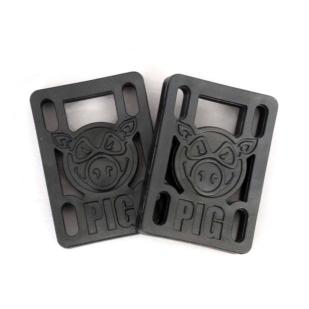 Alzas Skate Pig Piles Hard Risers Black 1/2"