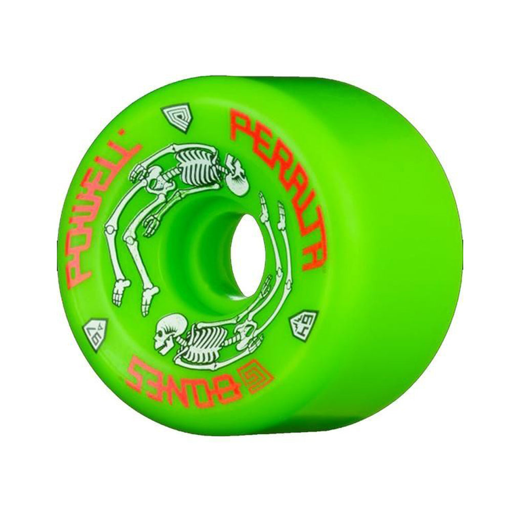 Ruedas Skate Powell Peralta G-Bones Green 97A 64mm Pack 4