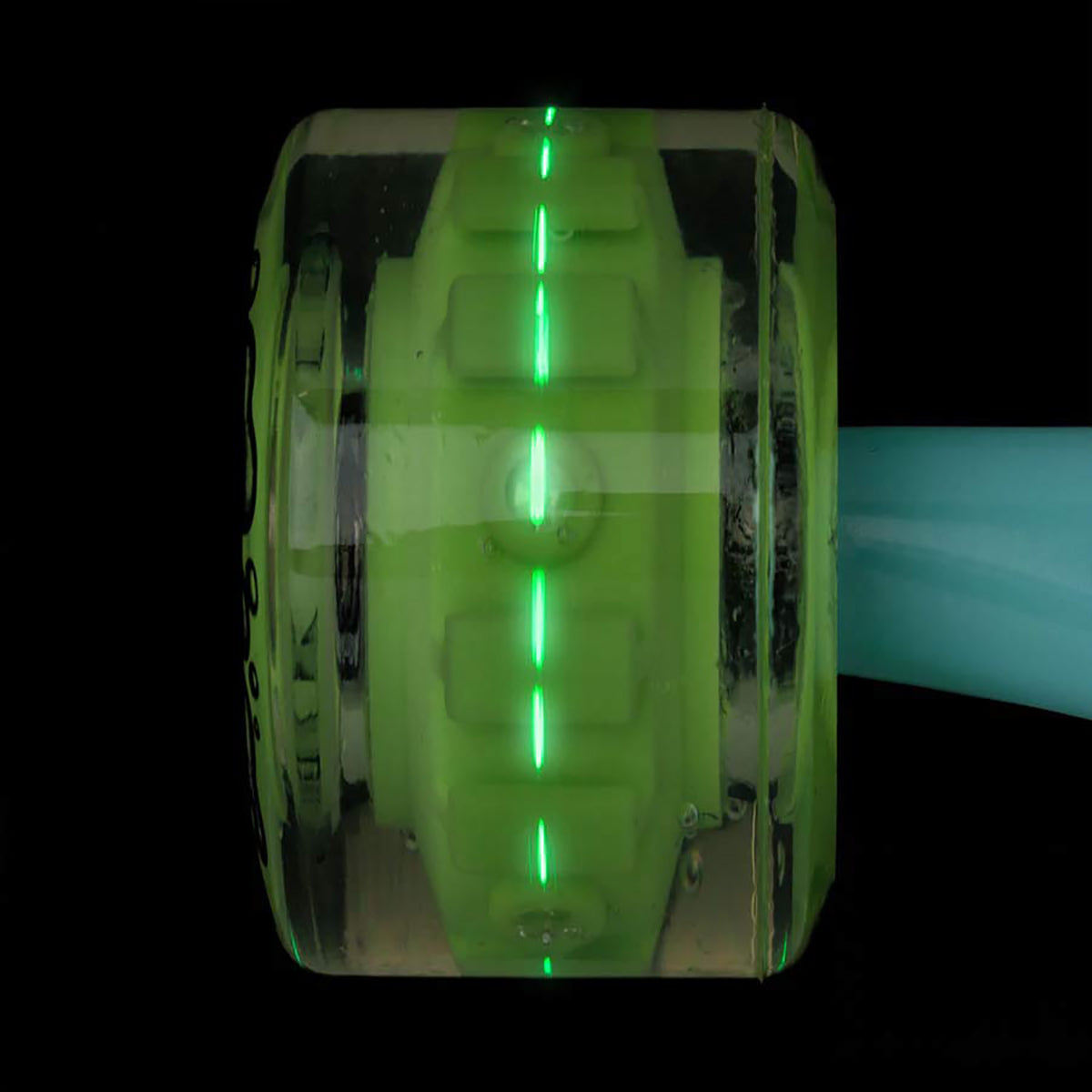 Ruedas Cruiser Santa Cruz Light Ups W/Green Led OG Slime Balls 78A 60mm Pack 4