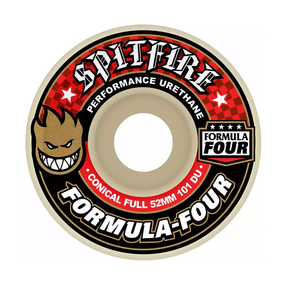 Ruedas Skate Spitfire F4 Conical Full 101DU 54mm Pack 4