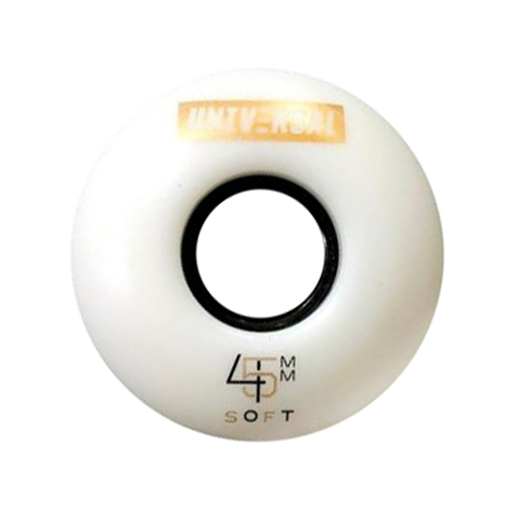 Ruedas Skate Universal Soft White 54mm 85A Pack 4