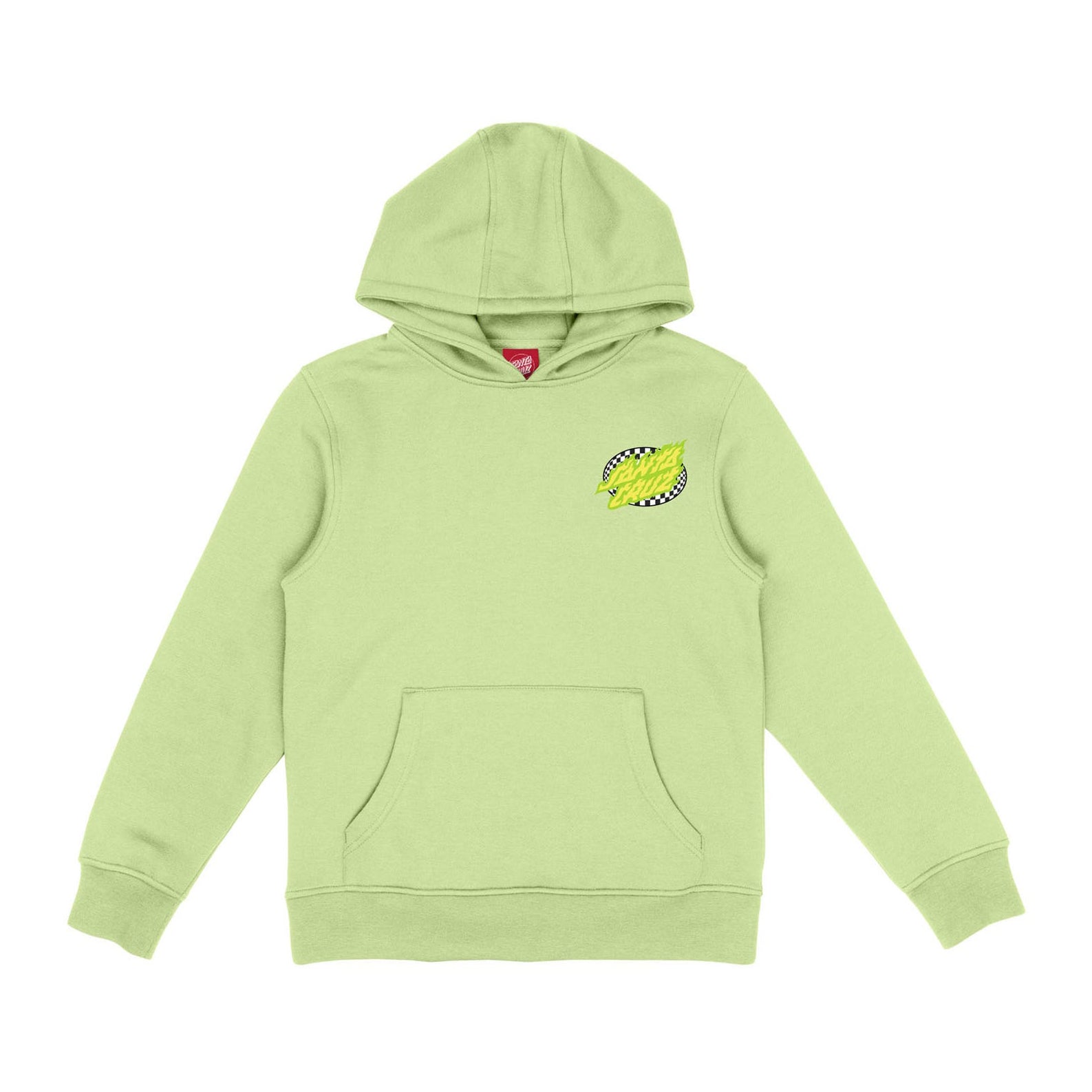 Sudadera Santa Cruz Goal Flame Matcha Niño