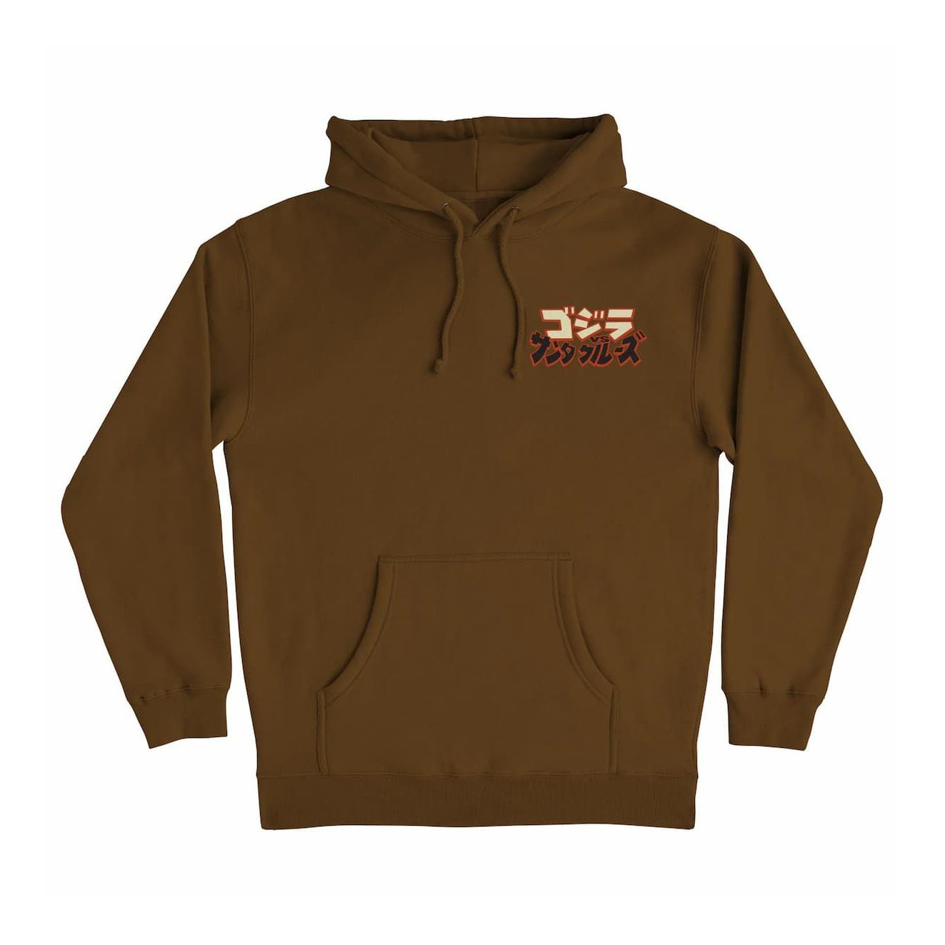 Sudadera Santa Cruz Godzilla Hand Brown