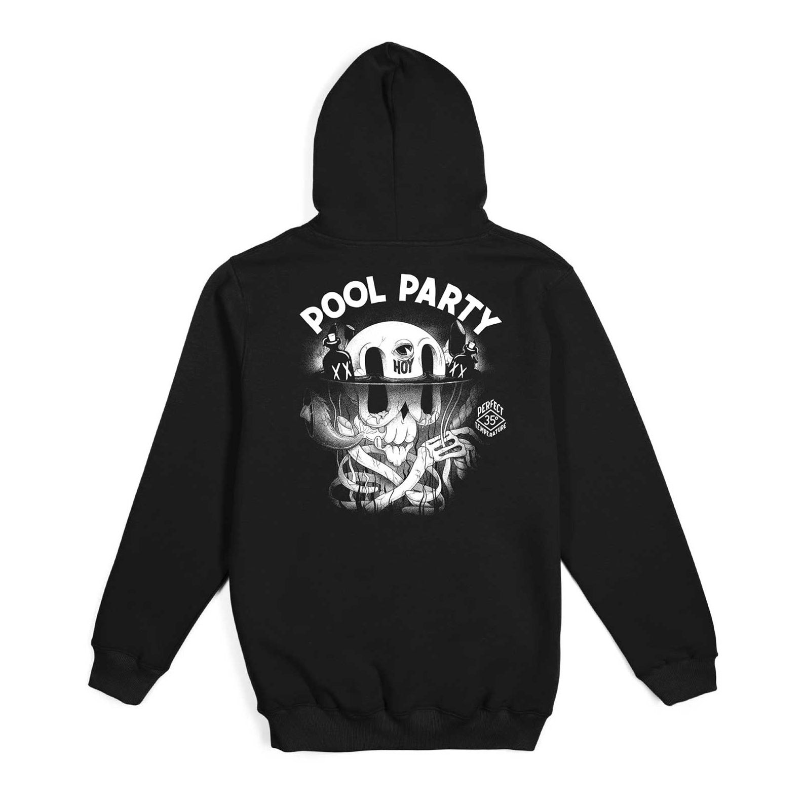 Sudadera The Dudes Pool Party Black