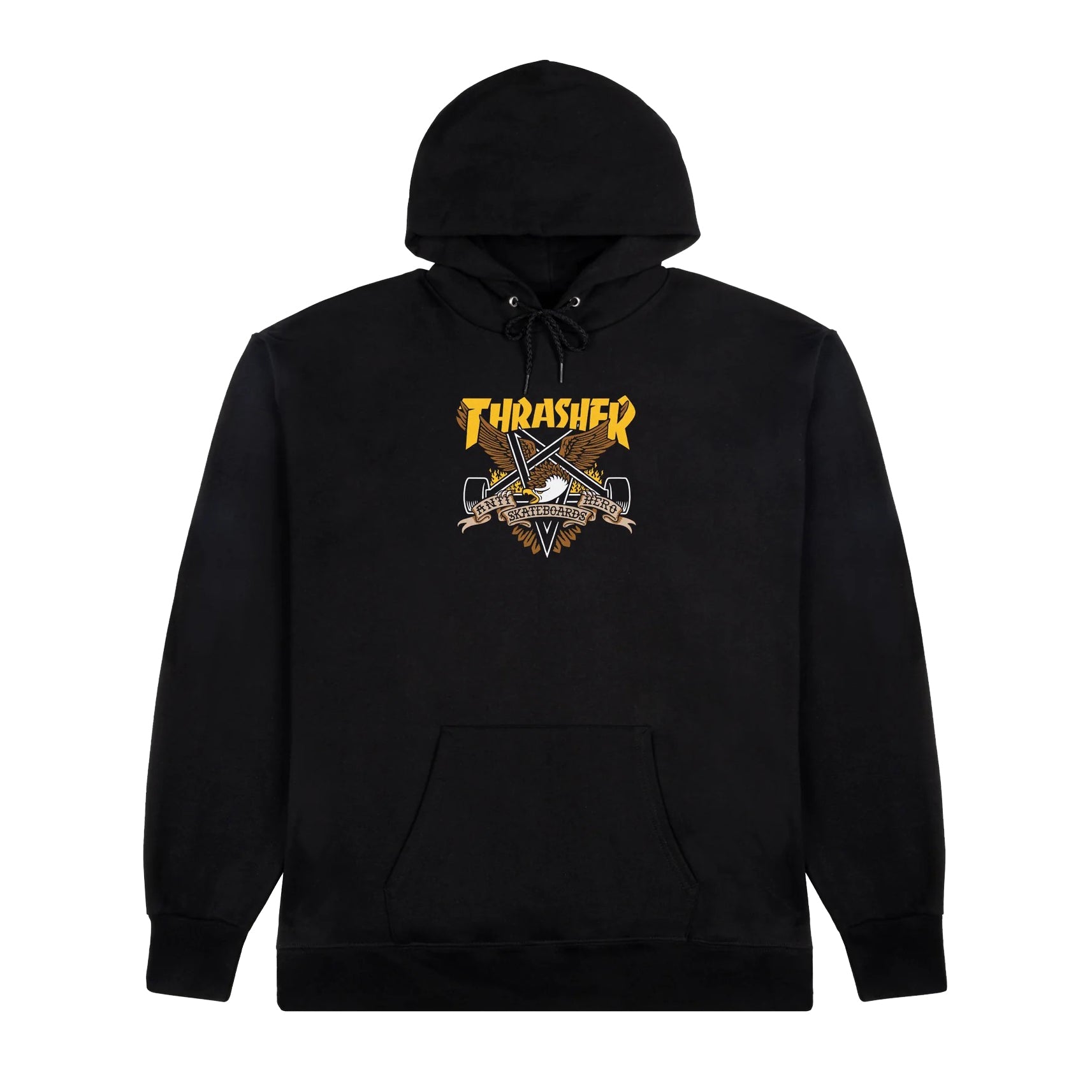 Sudadera Thrasher X Antihero Eaglegram Black