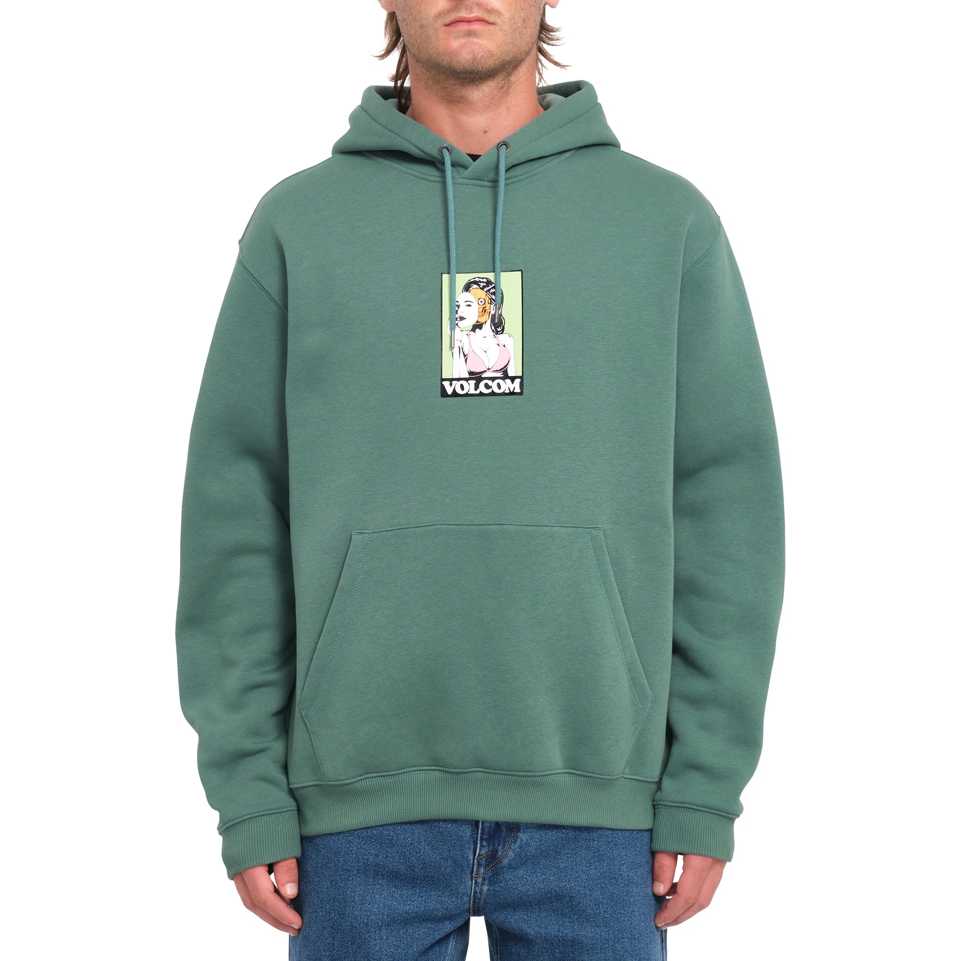 Sudadera Volcom Noder Sea Green