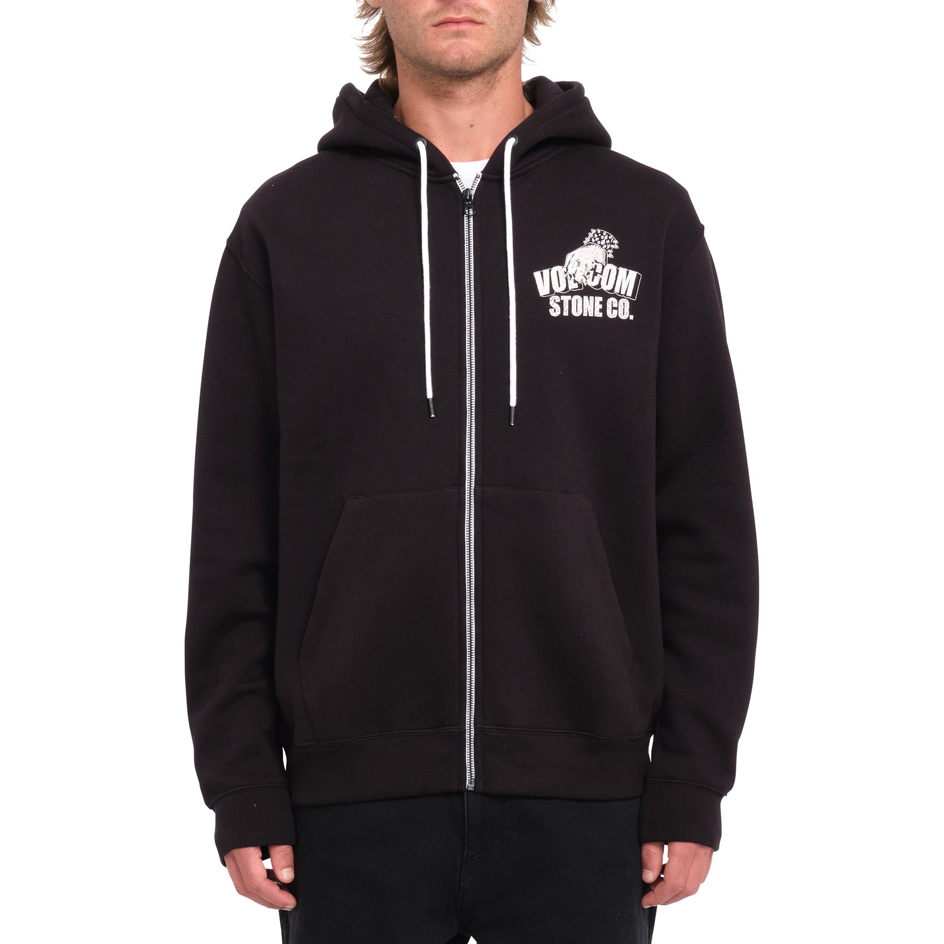 Sudadera Volcom Watanite Zip Black