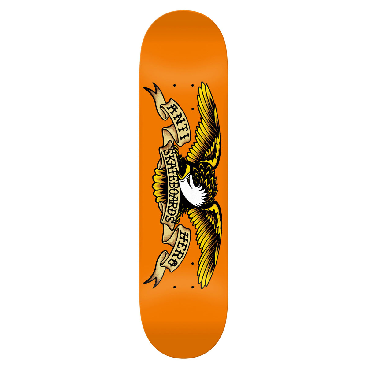 Tabla Skate Antihero Classic Eagle Orange 9.0 + Lija