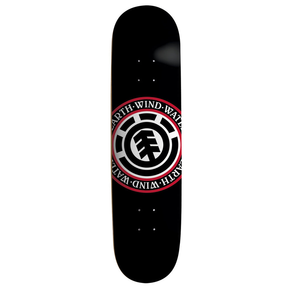 Tabla Skate Element Seal Black 8.5 + Lija