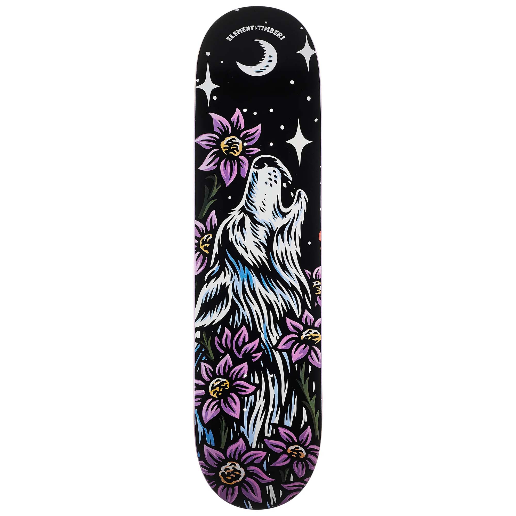 Tabla Skate Element Timber Late Bloomer Wolf 8.0 + Lija