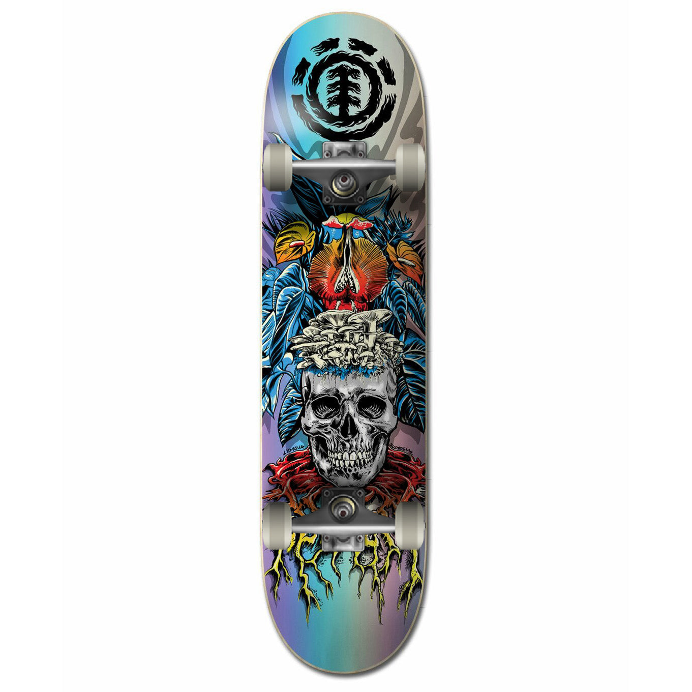 Tabla Skate Completa Element Lamour Skull 8.25