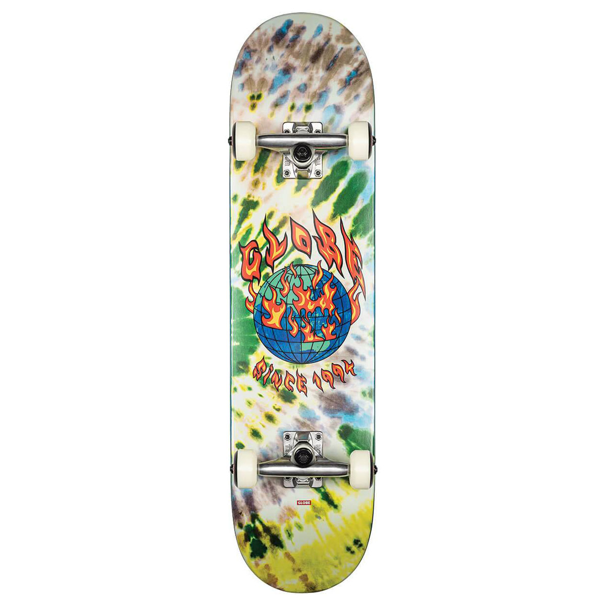 Tabla Skate Completa Globe G1 Ablaze Tie Dye 7.75