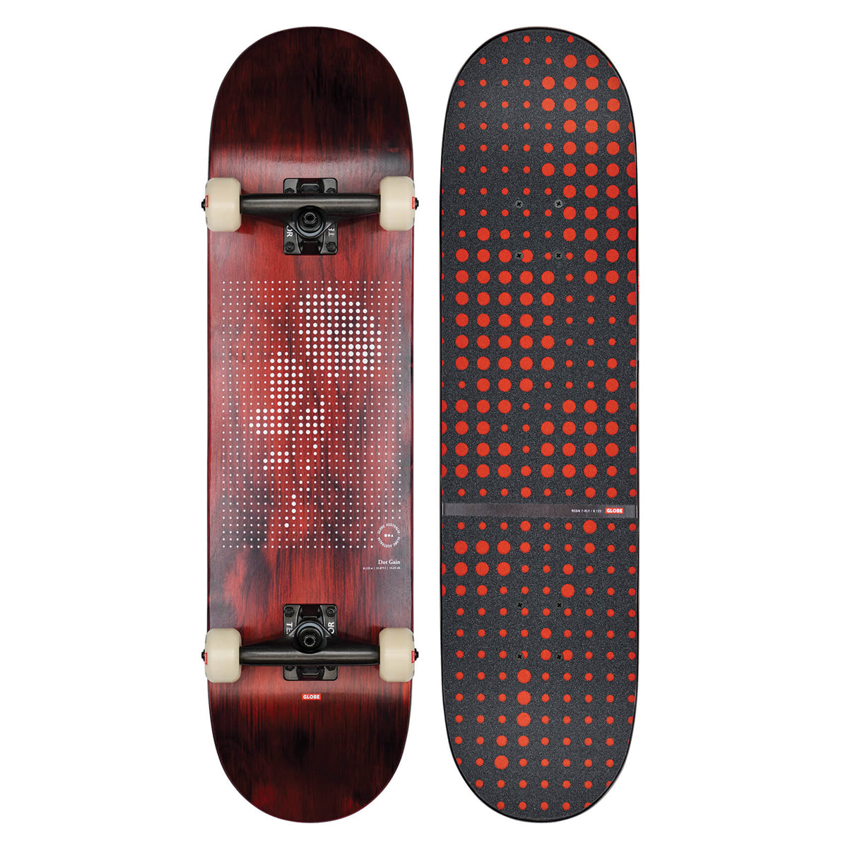 Tabla Skate Completa Globe G2 Dot Gain Rose 8.125