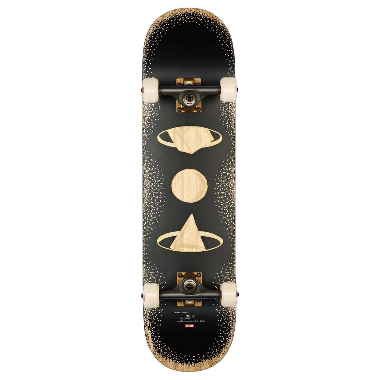 Tabla Skate Completa Globe G3 Black Holes Bamboo Black 8.0 