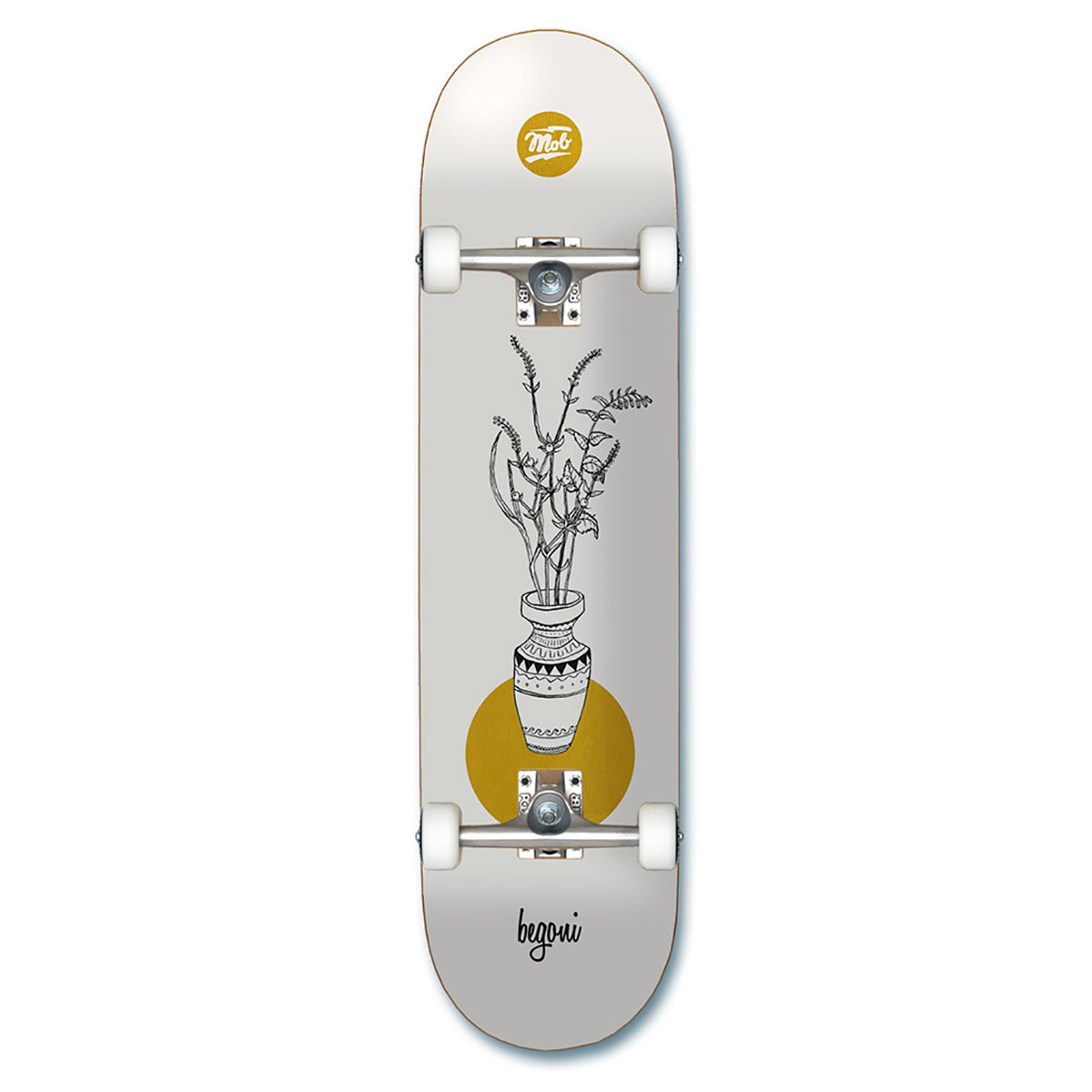 Tabla Skate Completa Mob Skateboards x Begoni Vase 8.5