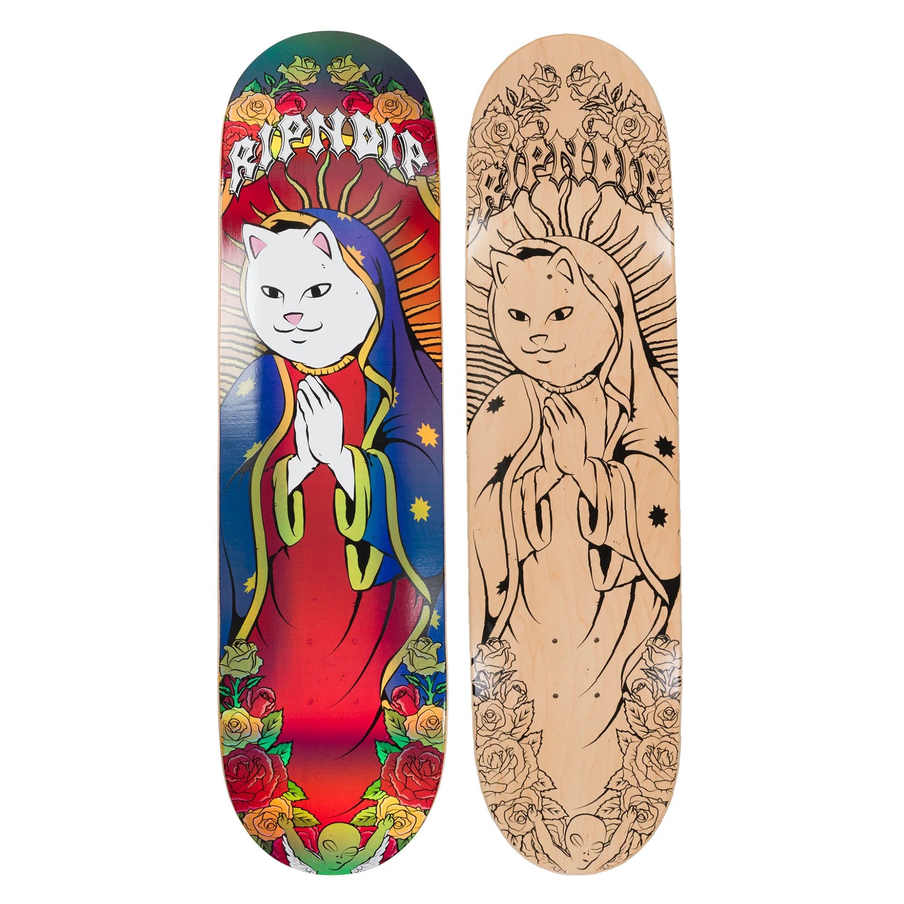 Tabla Skate Ripndip Mother Nerm 8.25 + Lija