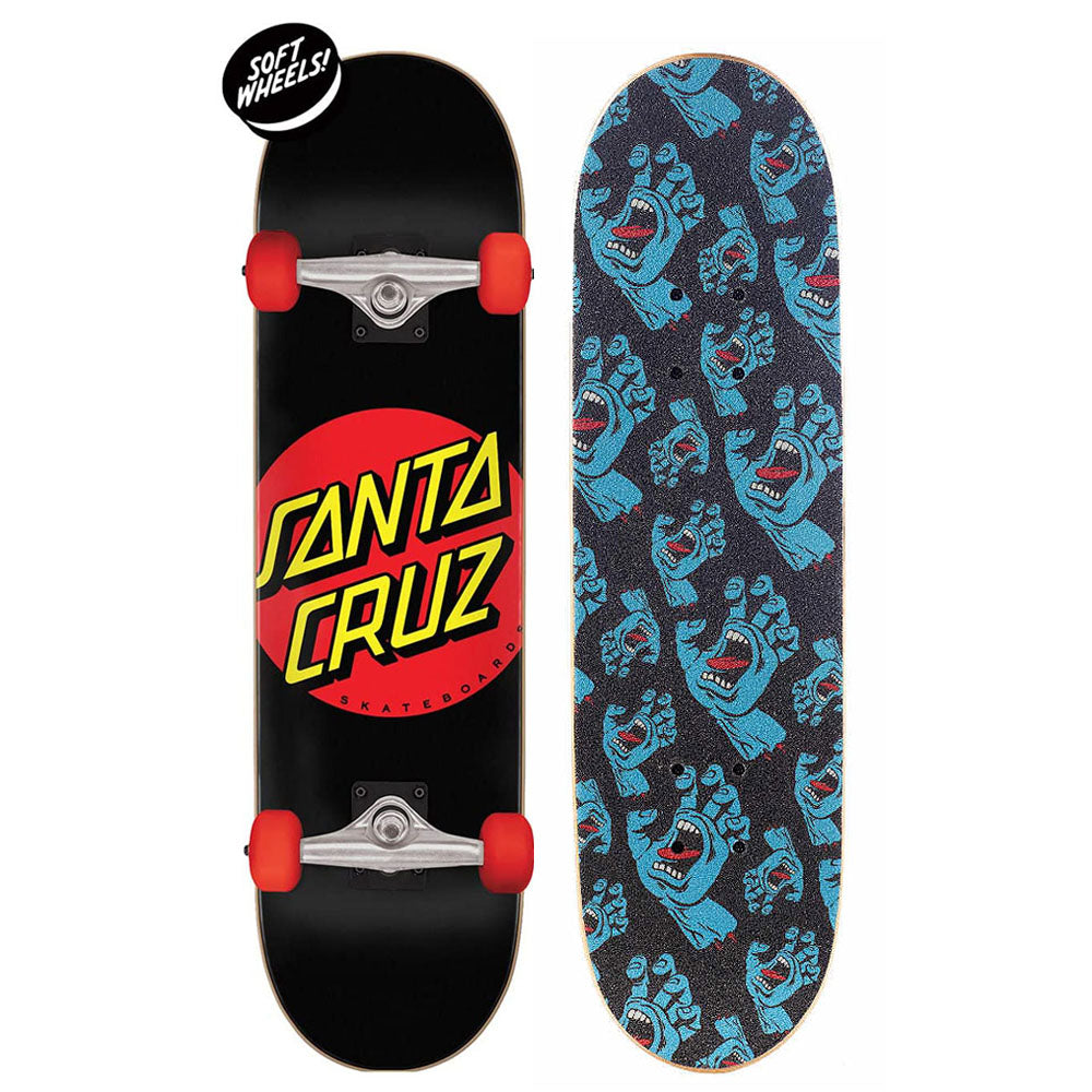 Tabla Skate Completa Santa Cruz Classic Dot Super Micro 7.25 Niño