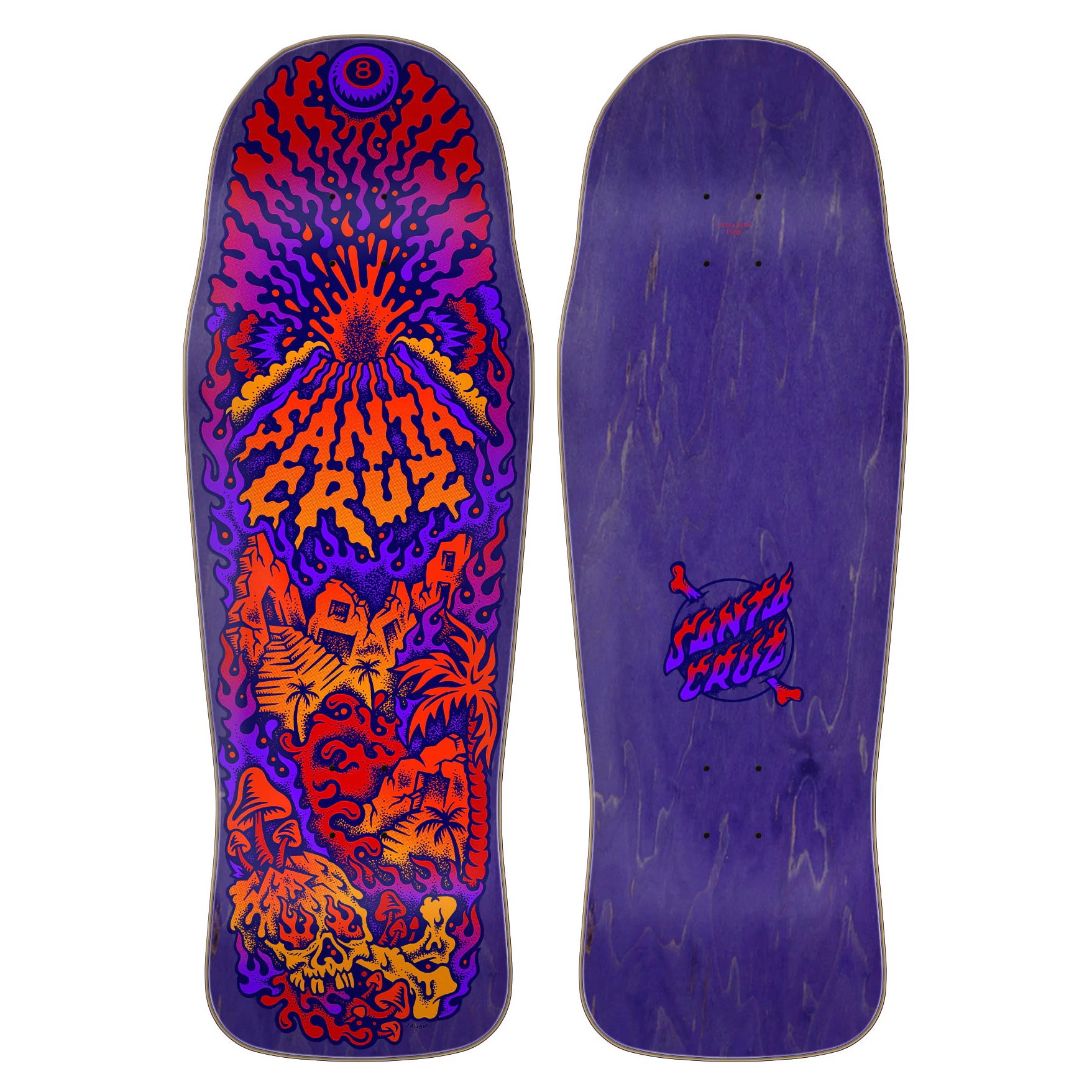 Tabla Skate Santa Cruz Winkowski Volcano Shaped 10.34